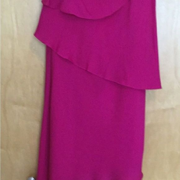 Milly Nora One Shoulder Ruffed Dress.. - Picture 4 of 8